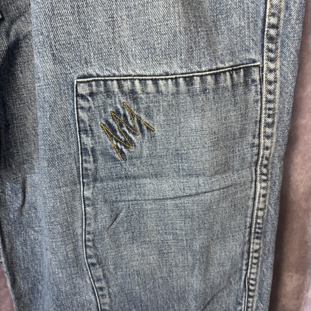 Polo Ralph‎ Lauren Men's 40x32 Patchwork Distressed Denim Y2K - Picture 12 of 12